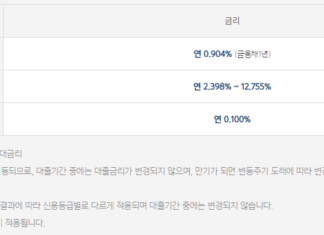 7등급 비상금대출(카카오뱅크) 자격조건, 금리 등 총정리 7등급 비상금대출(카카오뱅크) 금리