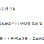 2금융권 무직자대출이 가능한 교보생명의 교보바로받는 신용대출 고객센터 전화번호(콜센터)