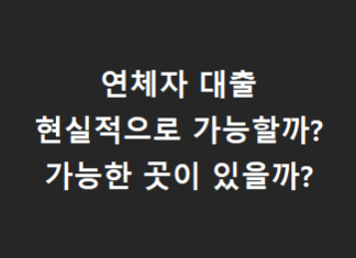 연체자 대출 가능한 곳과 후기 : 10등급, 무직자가 모르면 손해인 상품 연체자 대출 가능한 곳이 있을까
