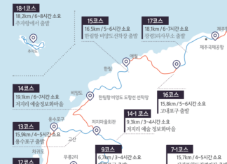 제주도 관광지도 크게보기 : 고화질 여행지도 출력가능 제주도 관광지도
