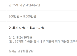 즉시입금 대출 총정리(24시간 즉시대출 가능한 모바일대출 상품) 즉시입금 대출인 우리카드 올인원대출 자격조건, 대출한도, 금리, 기간, 상환방법