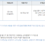 연체자 300만원 대출이 가능한 햇살론17의 특례보증 의미, 대출한도, 금리, 기간, 상환방법, 우대금리