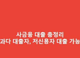 사금융 대출 총정리(과다 대출자, 저신용자 대출 가능) 사금융-대출-총정리과다-대출자-저신용자-대출-가능-1