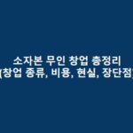 소자본 무인 창업 총정리(돈되는 무인매장 창업 종류, 비용, 현실, 장단점) 소자본-무인-창업-총정리돈되는-무인매장-창업-종류-비용-현실-장단점-1