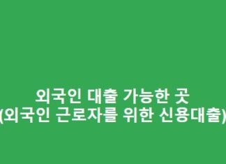외국인 대출 가능한 곳(외국인 근로자를 위한 신용대출) 외국인-대출-가능한-곳외국인-근로자를-위한-신용대출-1