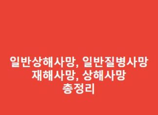 일반상해사망이란? 재해사망과 상해사망 차이점 총정리 일반상해사망이란-일반질병사망이란-재해사망과-상해사망-차이점-총정리-1